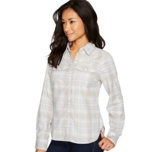 New Columbia Silver Ridge Flannel Long Sleeves Top